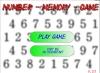 image number – memory – game