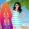 image Surfer girl dress up