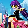 image Motorcycle girl dressup